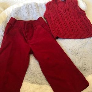 The perfect Janie and jack boys Christmas outfit